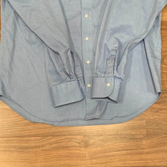 Saks Fifth Avenue Slim Fit Dress Shirt 17 1/2 - Picture 4 of 6